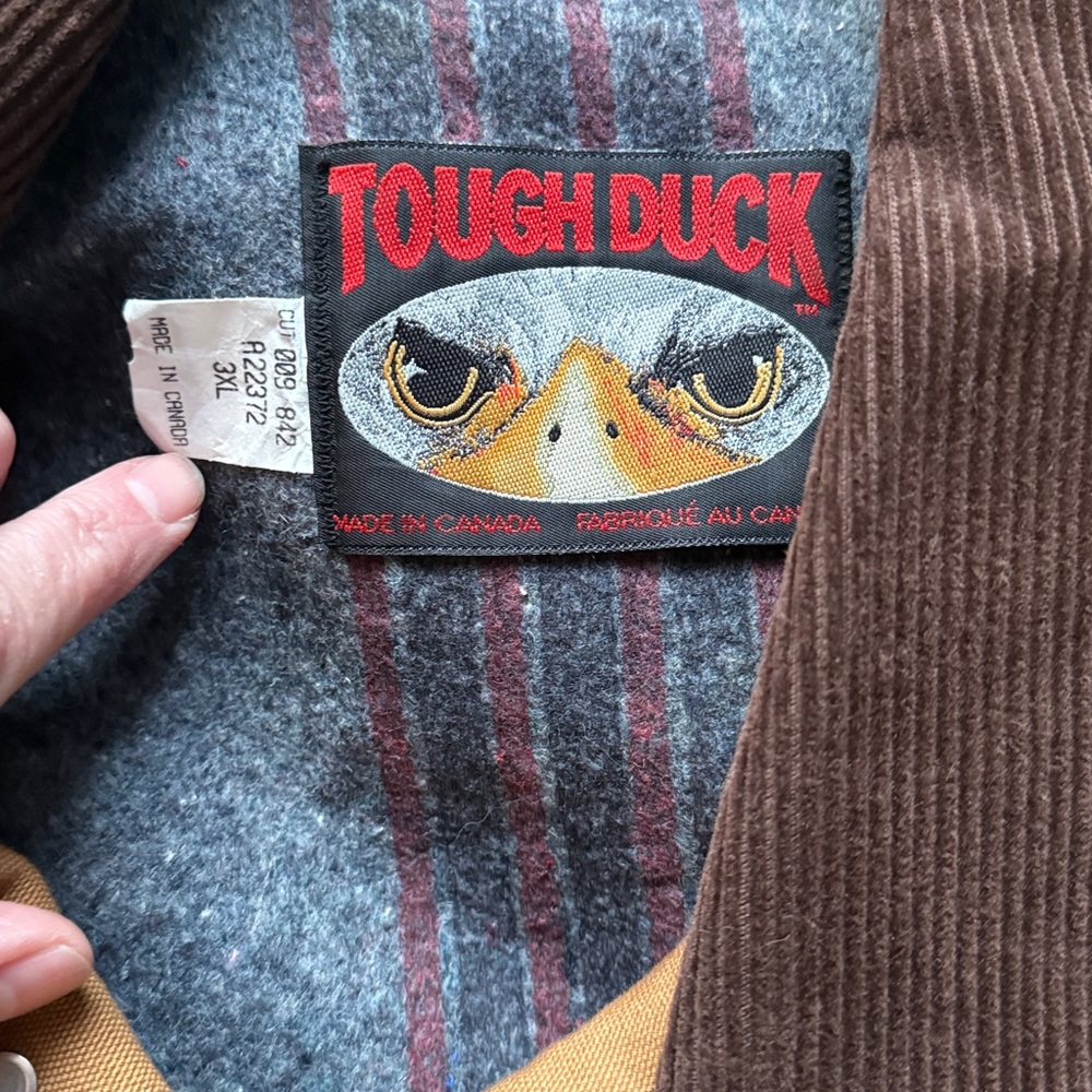 Tough Duck Brown Work Jacket - Picture 3 of 3